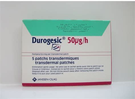 سعر دواء durogesic 50mcg/hr 5 transdermal patch