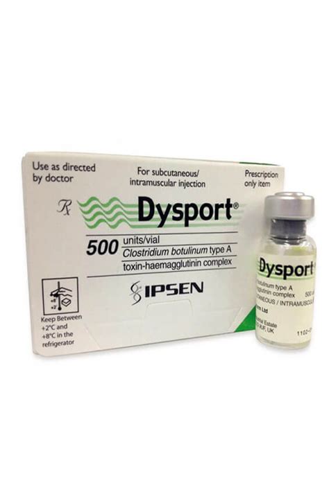 سعر دواء dysport 500unit vial