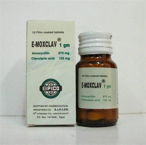 e-moxclav 1g 10 f.c. tab.