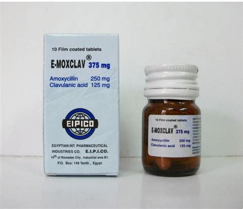e-moxclav 375mg 10 f.c. tab.