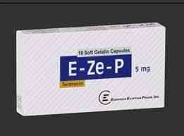 سعر دواء e-ze-p 5mg 10 s.g. cap.
