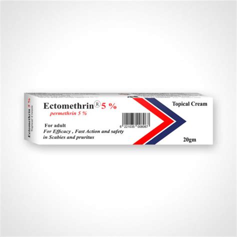 ectomethrin 5 % cream. 20 gm