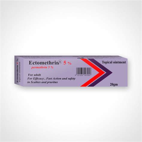 ectomethrin 5% oint. 20 gm
