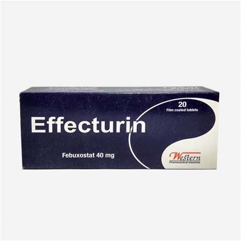 سعر دواء effecturin 40 mg 20 f.c. tabs.