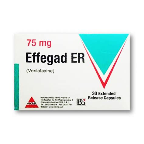 سعر دواء effegad 75mg 30 e.r.cap