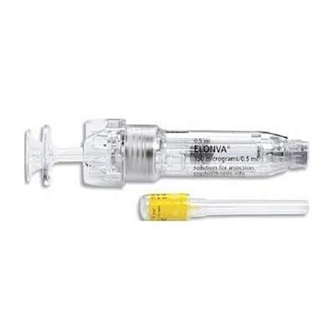 elonva 150mcg/0.5ml prefilled syringe(n/a yet)