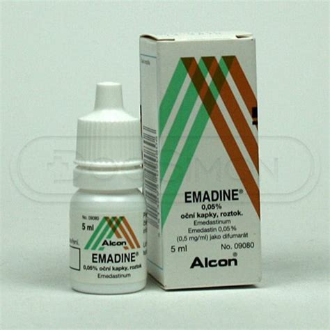 emadine 0.05% eye drops