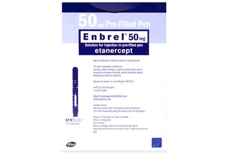 enbrel 50mg 4 pref. pen