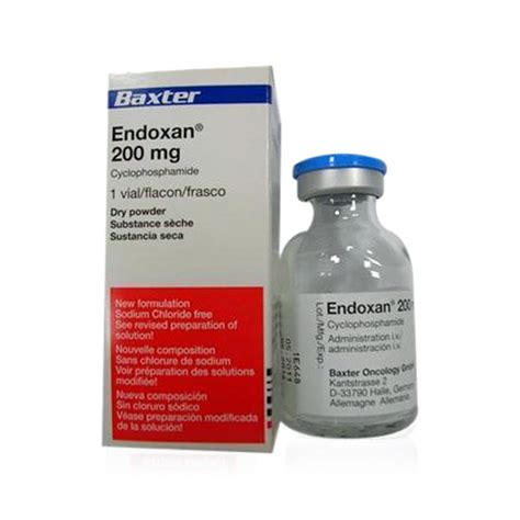 سعر دواء endoxan 200mg 10 i.v. vial