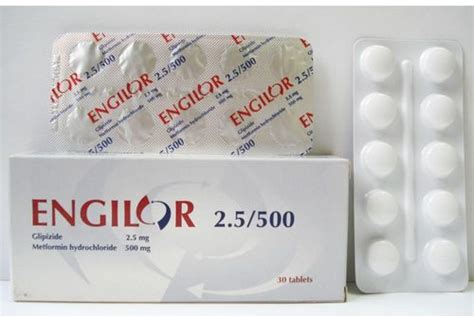 سعر دواء engilor 2.5/500 mg 30 tab.