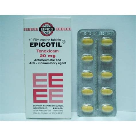 سعر دواء epicotil 20mg 10 f.c.tab.