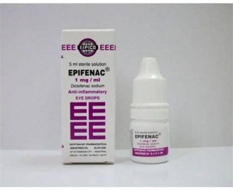 epifenac 0.1% eye drops 5 ml