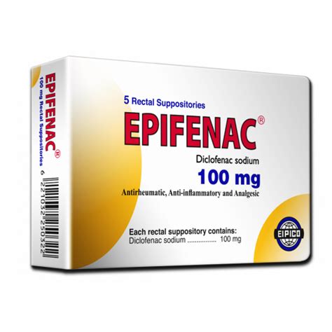 epifenac 100mg 5 rectal supp.
