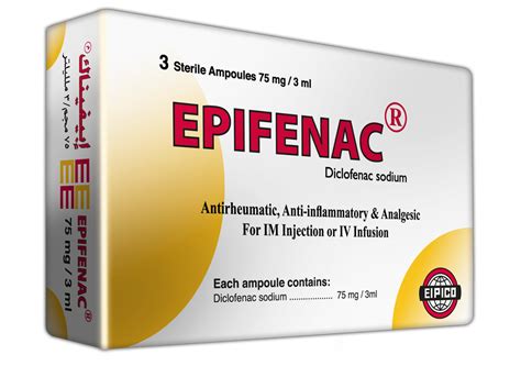 epifenac 75mg/3ml i.m./i.v. 3 amp.