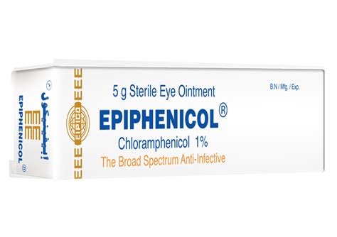 epiphenicol 1% eye oint. 5 gm