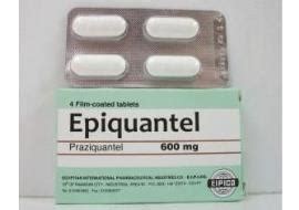 سعر دواء epiquantel 600mg 4 f.c. tabs.