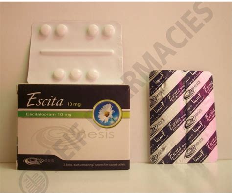 سعر دواء escita 10 mg 14 f.c. tab.