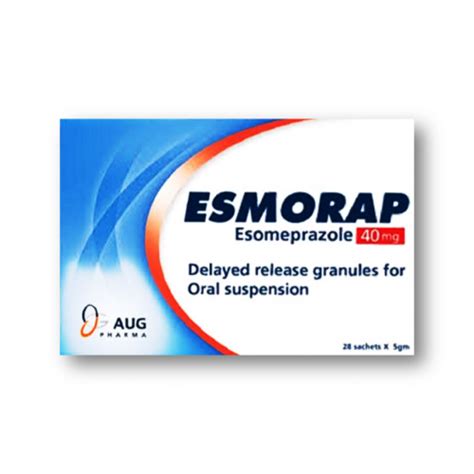 esmorap 10 mg 28 sachets