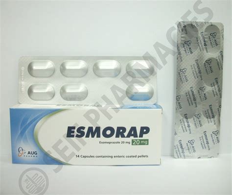 esmorap 20mg 14 h.g. caps.