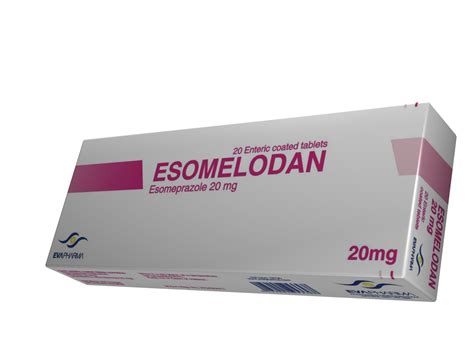 سعر دواء esomelodan 20mg 20 enteric coated tab.