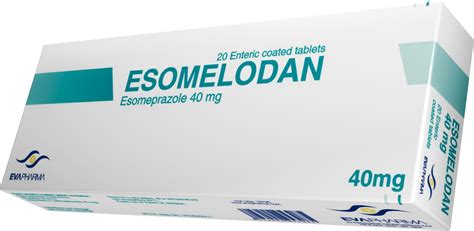 سعر دواء esomelodan 40mg 20 enteric coated tab.