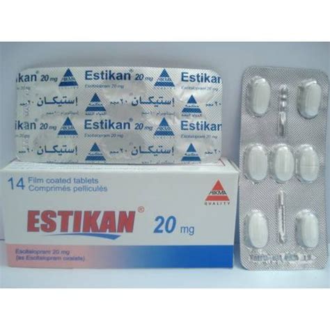 estikan 20mg 14 f.c.tab.