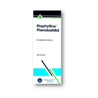 سعر دواء etaphylline phenobarbital syrup 120ml