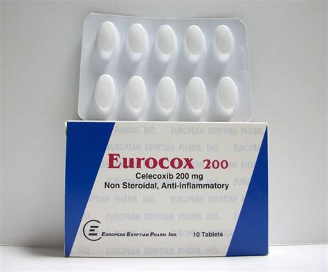 سعر دواء eurocox 200mg 10 tab.