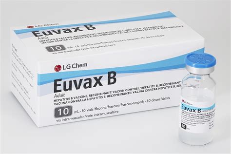 euvax b 10 ml vial