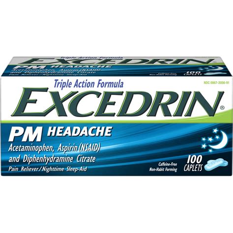 سعر دواء excedrin p.m. 20 caplets (n/a)