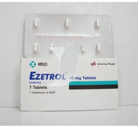 ezetrol 10mg 7 tab.