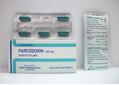 farcodoxin 100mg 10 caps.