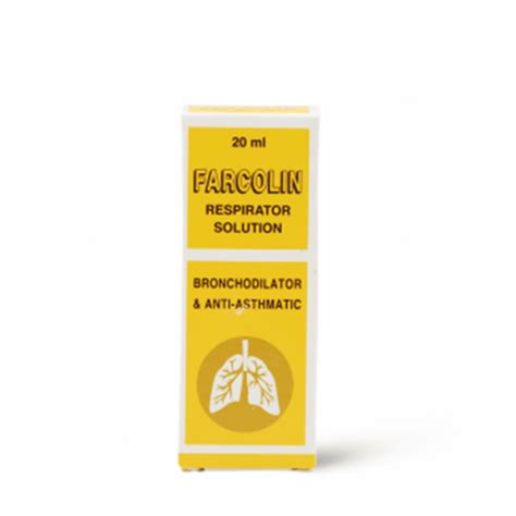 farcolin respirator 0.5% soln. 20 ml