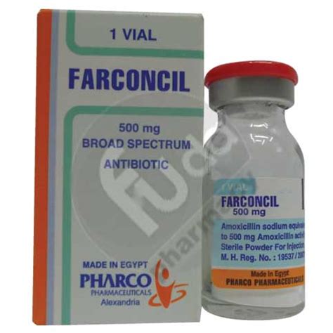 farconcil 500mg vial