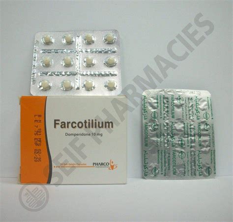 farcotilium 10 mg 10 eff. sachets