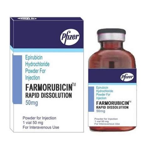 سعر دواء farmorubicin rd 50mg vial