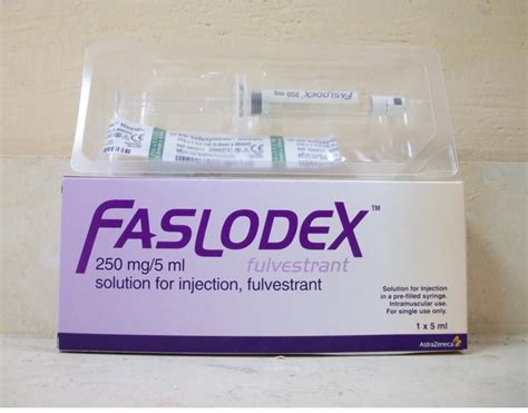 faslodex 250mg/5ml i.m. 2 prefilled syringe