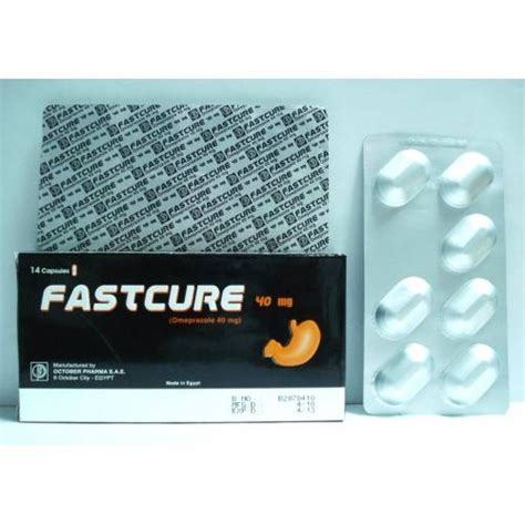 fastcure 40mg 14 caps.