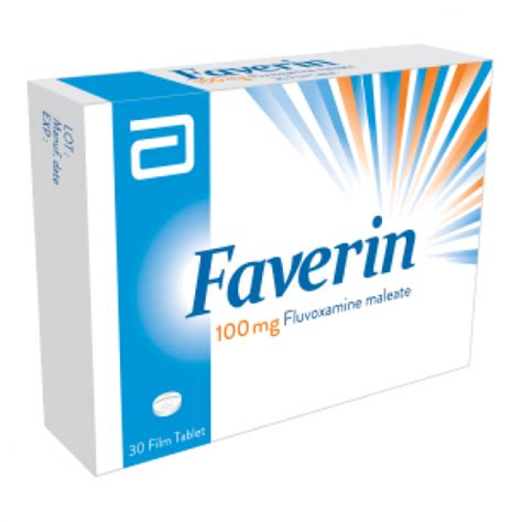 faverin 100mg 30 f.c. scored tab.