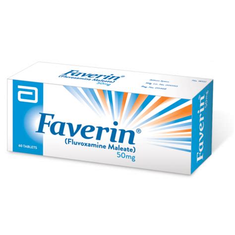 faverin 50mg 60 f.c. scored tab.