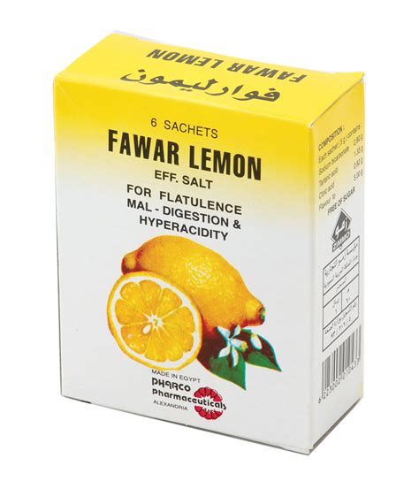 سعر دواء fawar lemon 6 sachets