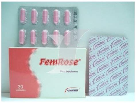 سعر دواء femrose 30 caps.