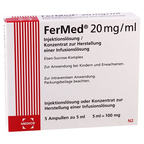 fermed 100mg/5ml 5 amp.