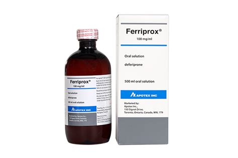 ferriprox 100mg/ml (500ml) oral solution