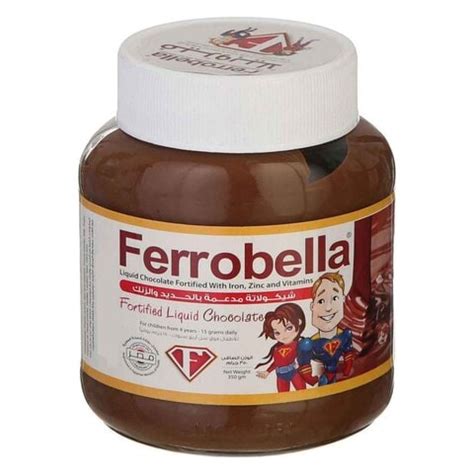 ferrobella fortified liquid chocolate 350 gm