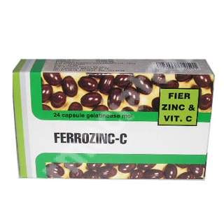 سعر دواء ferrozinc-c 24 caps.