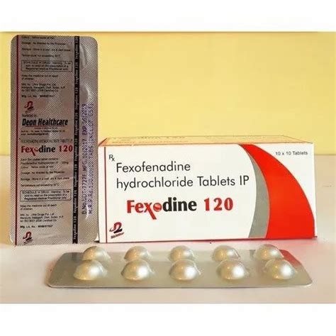 سعر دواء fexodine 120mg 10 cap.