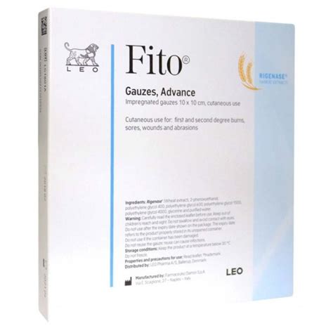 سعر دواء fito gauzes advance 10*10 cm 10 pieces
