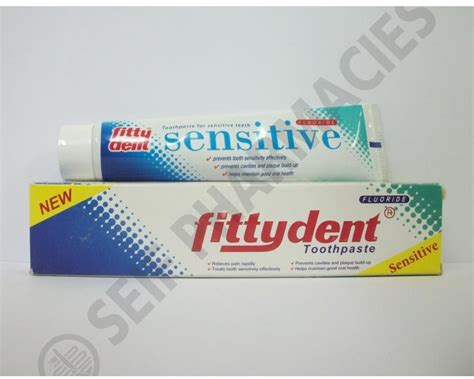 fitty dent sensitive fluoride toothpast 100gm