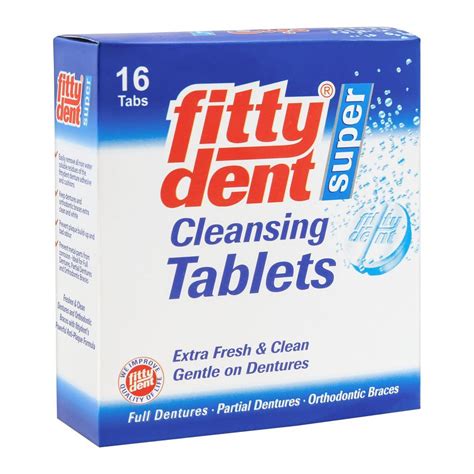fitty dent super cleanser 16 tab